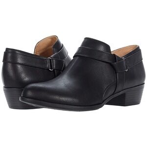 LIFE STRIDE VELOCITY 2.0 ARDEN LOW ANKLE BOOTIE Women's Size 9.5 M BLACK NEW!!‎